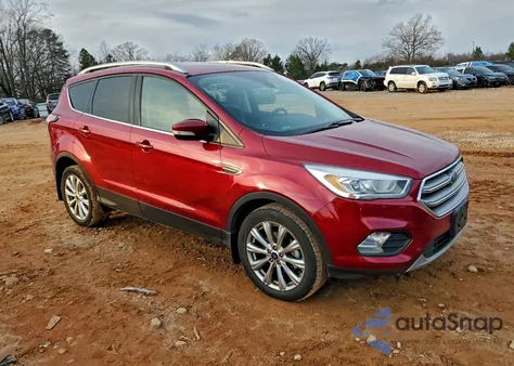 2017 Ford Escape Titanium из США, поврежденный, VIN 1FMCU0JD1HUE51411